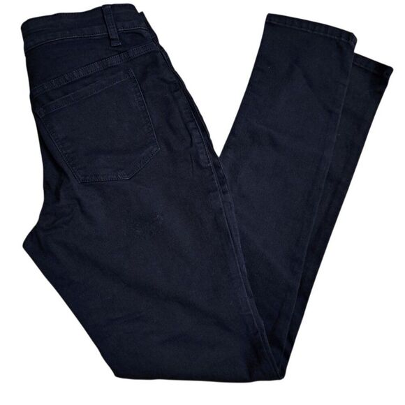 Riders Lee Women's Skinny Pull on Pants Black Comfort Classic Sz Small 30" Waist - Picture 3 of 8